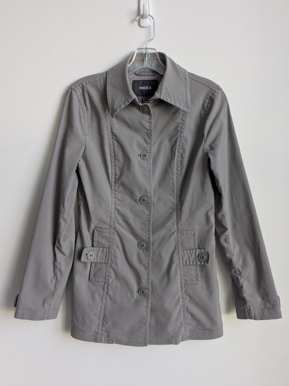 MEXX Vintage Fitted Stretch Utility Jacket | Size 8